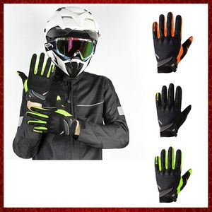 ST431 Luvas de motocicleta de verão Men luvas de malha de motocross de dedo completo guantas de ciclismo de motociclista engrenagem de proteção