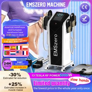 Other Beauty Equipment 2023 4 Handles EMS RF Slimming Machine 15 Tesla EMSlim Muscle Toning Body Contouring Machine 5000W 200HZ