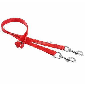 Hundhalsar Leases 2 I 1 Ingen dubbel hundkärna Candy Color Double Quicklink Dogs Leashes Pet Supplies Drop Delivery Home Garden Dhktp