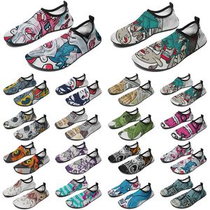 Scarpe personalizzate da donna per uomo Scarpe da acqua fai-da-te sneaker personalizzate moda multicolore412 scarpe da ginnastica sportive da uomo all'aperto