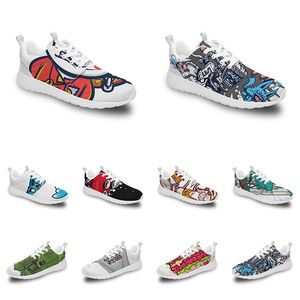 Custom Cartoon Sports Women Animal Anime Shoes Men Design Diy Word Black White Blue Red Colorful Outdoor Mens Trainer Wo S S Ac s