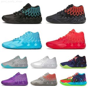 Hotsale Lamelo Balls MB.01 농구화 화이트 실버 UFO 트레이너 신발 고양이 갤럭시 퀸 시티 보라색 빛나는 블루 아톨 레드 블라스트