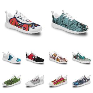 Animal Anime Cartoon Shoes Women Custom Sports Men Design Diy Word Black White Blue Red Colorful Outdoor Mens Trainer Wo S S E Fe s