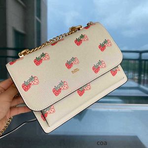 Evening Bags Shoulder Bag Designer Bags Women Strawberry Pattern Tote Bag Crossbody Luxury Quality Shopping Large Capacity Leather Handbags Fashion Purse