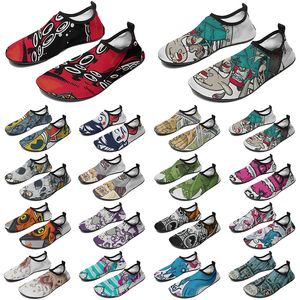 Homens Mulheres Sapatos personalizados Sapatos de água Diy Moda de tênis personalizados Multi-Colored422 Mens Outdoor Sport Trainers