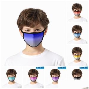 Designer masker återanvändbar tyg ansiktsmask anti dis respirator dammtät mascarilla gradienter fyra säsonger förebyggande damm pa dhgarden dh0eg