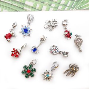 Charms Pendant for Keychain Necklace bracelet Earrings Jewelry Making Supplies Findings & Components Acessories Christmas Gift wholesale