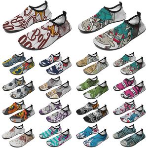 Mężczyźni Kobiety Niestandardowe buty DIY Water Fashion Modna Sneaker Multi-coloured421 męskie trenerzy sportowe na zewnątrz