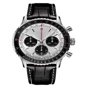 Chronograph Business AAAAA Quartz titta på full funktion mekanisk multifunktionell mäns QKH8