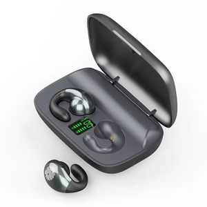 Cuffie Bluetooth di conduzione di conduzione ossea con microfono auricolari auricolari per la guida in bicicletta