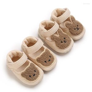 First Walkers Spring And Autumn Baby Boy Girl Walking Shoes 0-1 Year Old Soft Soled Toddler Cartoon Born Cotton