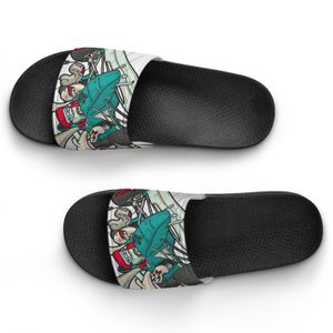 Scarpe personalizzate fai-da-te Fornisci immagini per accettare la personalizzazione pantofole sandali slide mabsj uomo donna sport