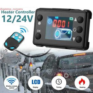 Car 12V-24V Parking Air Heater Controller Switch With LCD Screen Display Remote Control For Auto Truck Vehicle Accessories