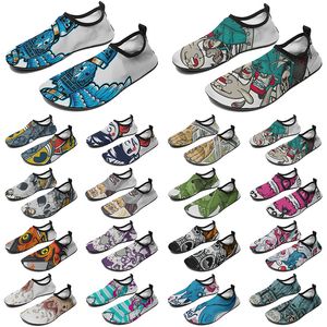 Homens Mulheres Sapatos personalizados Sapatos de água Diy Moda de tênis personalizados Multi-Colored423 Mens Outdoor Sport Trainers