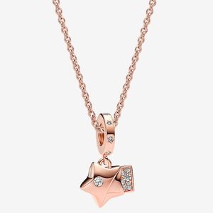 925 Silver Guardian Star Pendant Necklace Charm Beads DIY Pandora Designer chain Jewelry