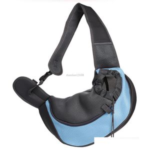 Trasportino per cani da viaggio Trasportino per cani Borsa Shoder Frontale regolabile Comfort Viaggi Tote Forniture per animali domestici Consegna a domicilio Giardino domestico Dhwkn