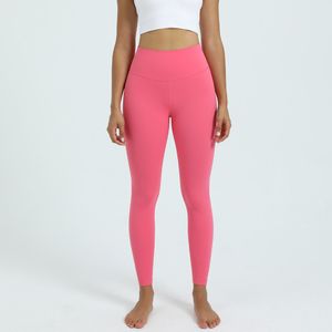 20 Renk Spor Tayt Kadın Streç Hızlı Kuru Siyah Yoga Pantolon Egzersiz Spor Pantolon Yüksek Bel Tayt lu-06 Pantolon