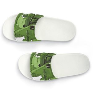 Anpassade skor DIY tillhandahåller bilder för att acceptera anpassningsslippare Sandaler Slide Bzxcbj Mens Womens Sport