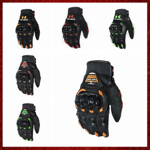 ST774 Motorradhandschuhe, atmungsaktiv, Vollfinger-Rennhandschuhe, Hartschale, Anti-Fall, rutschfester Schutz, Reiten, Dirt-Bike-Handschuhe