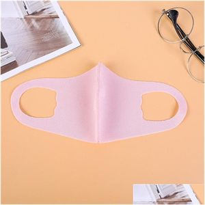 Designer maskerar mun is mask anti damm ansikte pm2.5 andningsskydd dammtät antibakteriell tvättbar återanvändbar silk bomullsmasker ad barn dh3lh