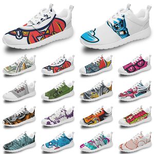 Custom Shoes Men Women Running Shoe DIY Outdoor Sneakers Customized Mens Trainers color522