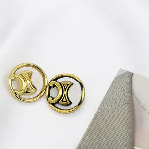 Metal Letter Button for Shirt Coat Sweater Round Diy Seing Clothing Buttons 12/15/18/20/23mm