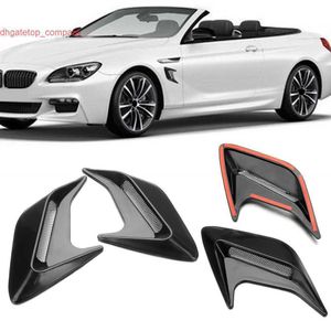 2 PCs Adesivos de ventilação lateral do carro universal Modificação automática Modificação de peças decorativas Acessórios para veículos