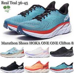 Authentischer Sportschuh HOKA ONE Clifton 8 Herren und Damen Leichte Laufschuhe mit Dämpfung atmungsaktiv rutschfest Outdoor Marathon Casual