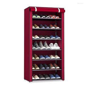 Clothing Storage Multilayers Shoe Rack Organizer Nonwoven Fabric Home For Cabinet Dust-proof Shelves Space-saving Stand