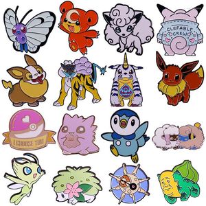 Broschen Anime Cartoon Hunde Pins Metall Emaille Abzeichen auf Rucksack Kinder Geschenk Schmuck Zubehör Vintage-Kollektion