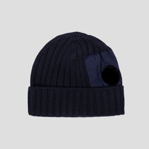 Extra Fine Merino Wool Lens Beanie Knit Hat Outdoor Casual Unisex Cap Retains Heat Comfortable Skull Caps Black ONESIZE 95A8750