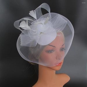 Berets Great Bridal Hat Dress Up Tea Headband Cocktail Fascynator Party