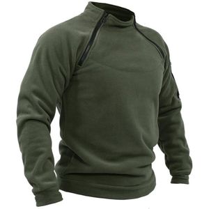 Herrenjacken US Tactical Fleece Outdoor Jagdkleidung Winterpullover Warme Reißverschlüsse Winddichter Mantel Thermounterwäsche 221124