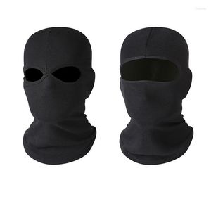 Bandanas Black Balaclava Full Face Cover Hat Tactical CS Shield Fishing Ski Mask Sun Protection Scarf Cycling Neck Warmer Hood Cap