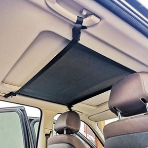 Opbergdozen Multifunctionele auto Trunk Cargo Net Mesh Drive Room Organisator Plafond Pocket Dak Interior Bag Auto Universal