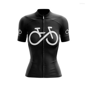 Giubbotti da corsa LUNGO AO 2022 Nero Bianco Maglie da ciclismo da uomo Camicie da bici a maniche corte MTB Bicicletta Jeresy Abbigliamento Abbigliamento Ropa Maillot