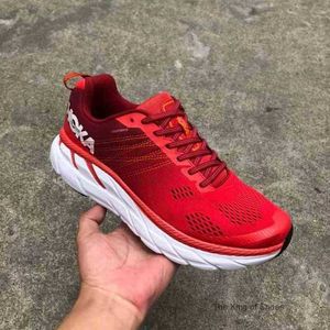 항상 자동차 오토바이 부품 Hoka One Clifton 6 남자 7 충격 흡수 도로 운동화 조명