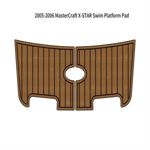 2005-2006 Mastercraft X-Star Swim Platform Pad Boat Eva Foam Teak Deck Floor Mat