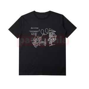 Homens feminino moda de manga curta camiseta masculina impressão tops designer casais roupas de verão size size s-xl