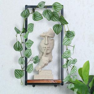 Flores decorativas de 180 cm de monstera tropical rattan plantas artificiais vinha longa eucalipto hivy parede pendurada folhas de árvore para casa ao ar livre