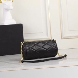 Berühmte Marke Mini Tube Bag gesteppte Lämmerungshaut Handtasche Damen Sommer Luxus Neu angekommen