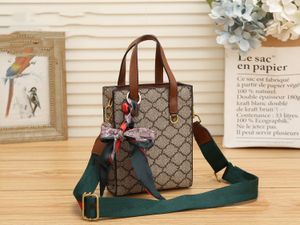 CC Petit Sac Plat mini tote bag vertical score bag hand-held One Shoulder Messenger old pattern minitote bags women's