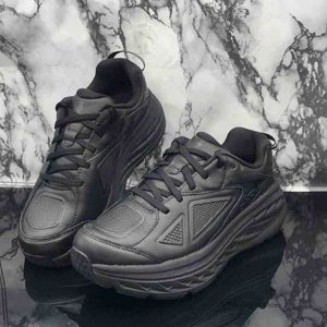 Running Shoes Male Leather Bondi Ltr Version Vigorous Sports Breathable Lightweight Hoka One