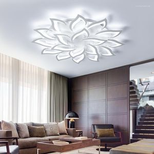 Lampadari Lampadario moderno a LED Lampada da soffitto design in acrilico rosa con telecomando APP per soggiorno camera da letto Decorazioni per la casa