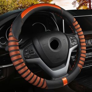 Крышка рулевого колеса Microfiber Кожаная автомобильная крышка для DS All Model