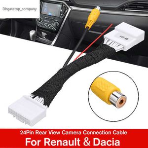 Car Electronics Parts For Renault Dacia for Opel Vau-xhall 24 Pin Auto Adapter Rear View Camera Connection Cable Mayitr
