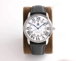 Men's automatic watch Mechanical movement Stainless steel cowhide strap suitable for dating gifts