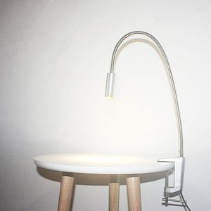 Lampy stołowe Lampa LED 3W Klip Wąż Lekki biegunowy mini reflektor konserwacja naprawa Dysk manicure wystawa Tatuaż Prezentacja