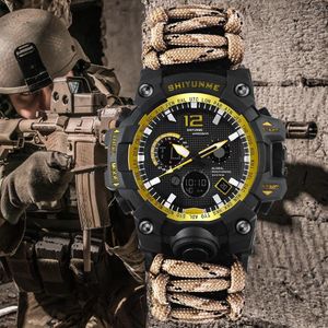 Orologi da polso Orologio da uomo SHIYUNME Top Set Military Digital Sport 50Quarzo impermeabile Relogio Masculino