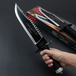 Rambo-II 420J2 Messer mit feststehender Klinge, Küchenmesser, Rettungsdienstprogramm, EDC-Werkzeuge